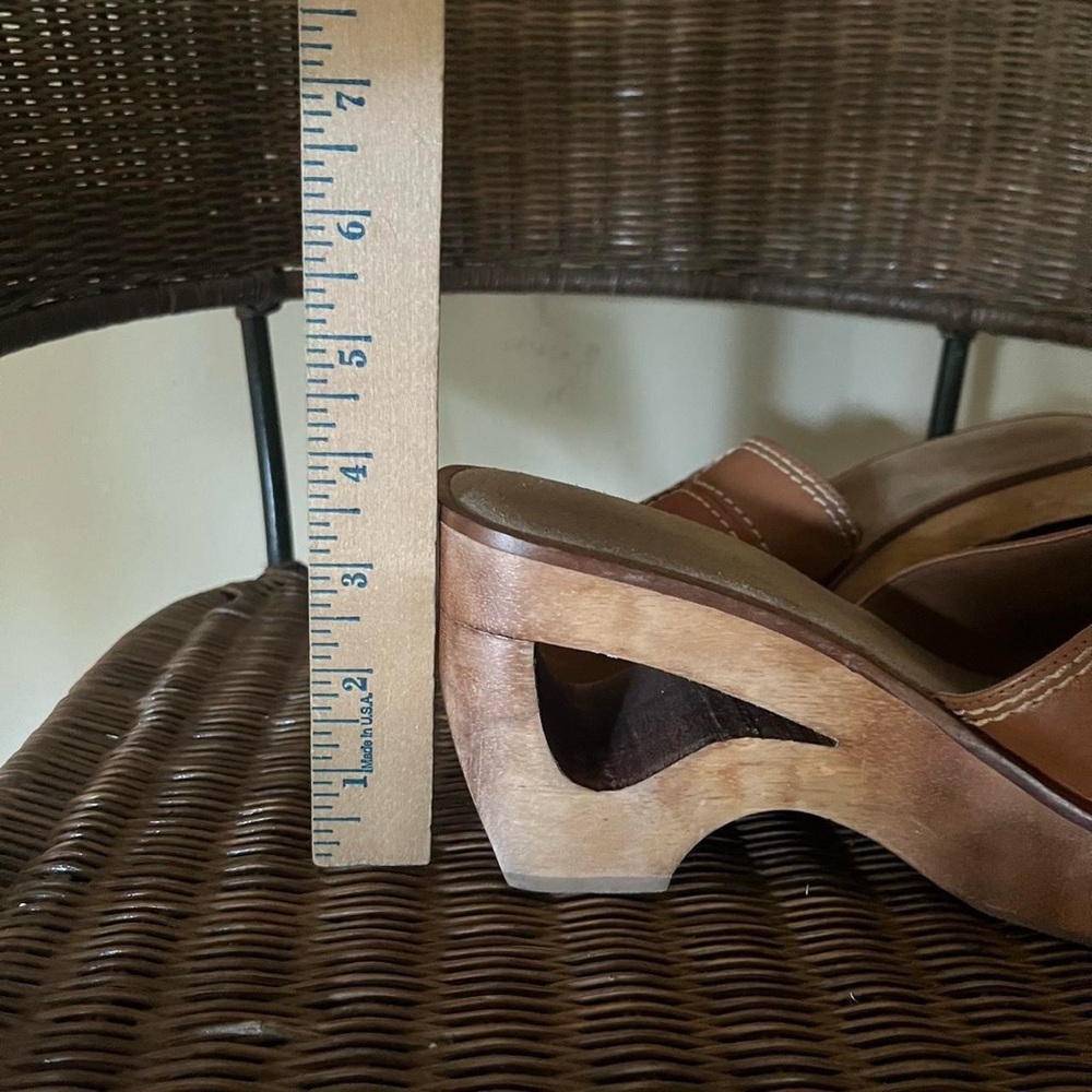 70s Inspired Patchwork Sandals - image 5